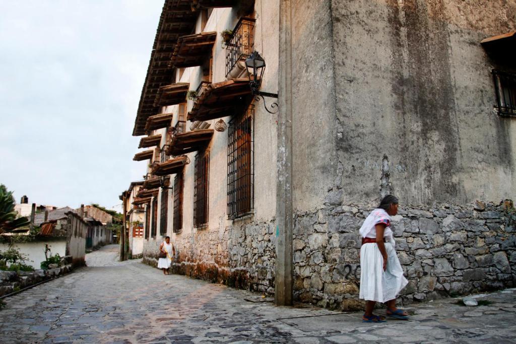 Hotel La Casa De Piedra Cuetzalán del Progreso Exteriér fotografie
